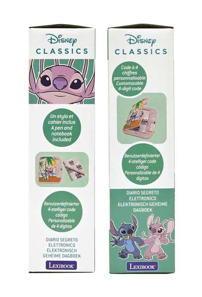 Lexibook Journal intime électronique Disney Angel Stitch Rose Lexibook Journal intime électronique Disney Angel Stitch Rose