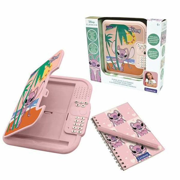 Lexibook Journal intime électronique Disney Angel Stitch Rose Lexibook Journal intime électronique Disney Angel Stitch Rose