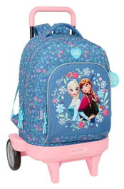 Safta Mochila gde. c/ruedas compact evol. ext. frozen 33x45x22cm - Sac à dos avec roues extensible Frozen