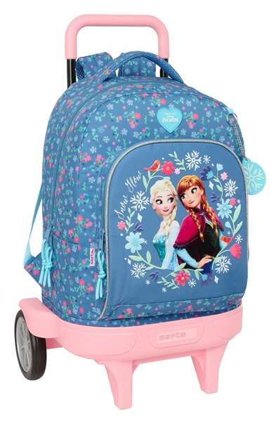 Safta Mochila gde. c/ruedas compact evol. ext. frozen 33x45x22cm - Sac à dos avec roues extensible Frozen Safta Mochila gde. c/ruedas compact evol. ext. frozen 33x45x22cm - Sac à dos avec roues extensible Frozen