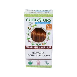 CULTIVATORS Castaño dorado oscuro coloration organique ECOCERT