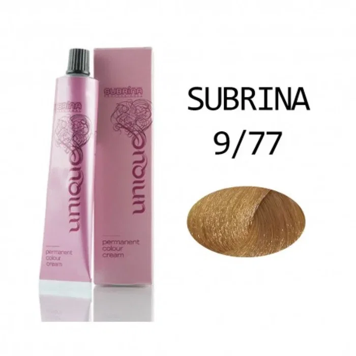 Subrina Professional Teinture permanente 9/77 Very Light Blond - Intense Chestnut 100 ml Subrina Professional Teinture permanente 9/77 Very Light Blond - Intense Chestnut 100 ml