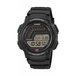 Casio WS-1800 - Montre mixte digitale sport - Noir - Quartz - Chronomètre - Etanche 10 bars