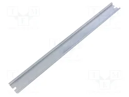 FIBOX Rail DIN TS35 en acier zingué 383mm