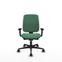 Piqueras y Crespo Chaise de Bureau Alares Vert émeraude