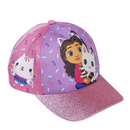 Cerdá T53C Casquette à visière courbe Gabby's Dollhouse rose pour enfants 2 à 8 ans - 53 cm
