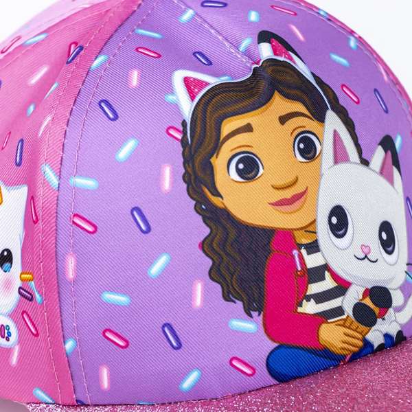 Cerdá T53C Casquette à visière courbe Gabby's Dollhouse rose pour enfants 2 à 8 ans - 53 cm