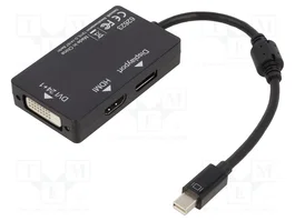 DELOCK Adaptateur mini DisplayPort vers DisplayPort 1.1a High Speed
