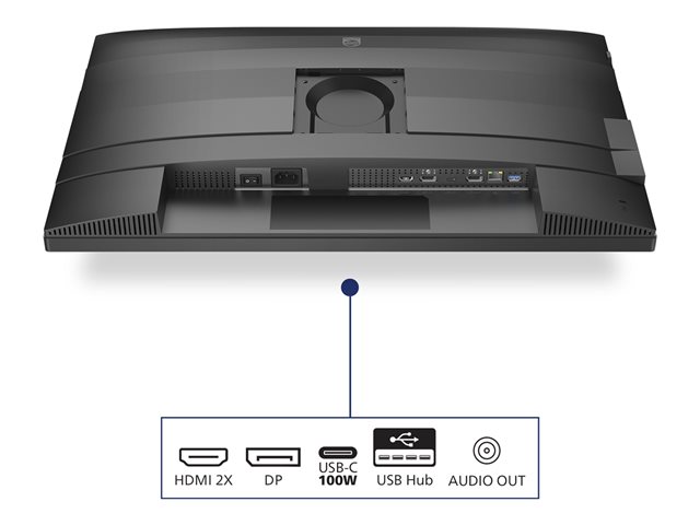 Philips 27B2U4601 00 Moniteur LED 27 pouces QHD IPS 120 Hz USB-C RJ-45 Philips 27B2U4601 00 Moniteur LED 27 pouces QHD IPS 120 Hz USB-C RJ-45