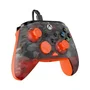Turtle Beach Manette de jeu Rematch Core filaire pour Xbox Series X|S, Xbox One et PC, RGB, gâchettes ajustables, vibration, camouflage noir et orange