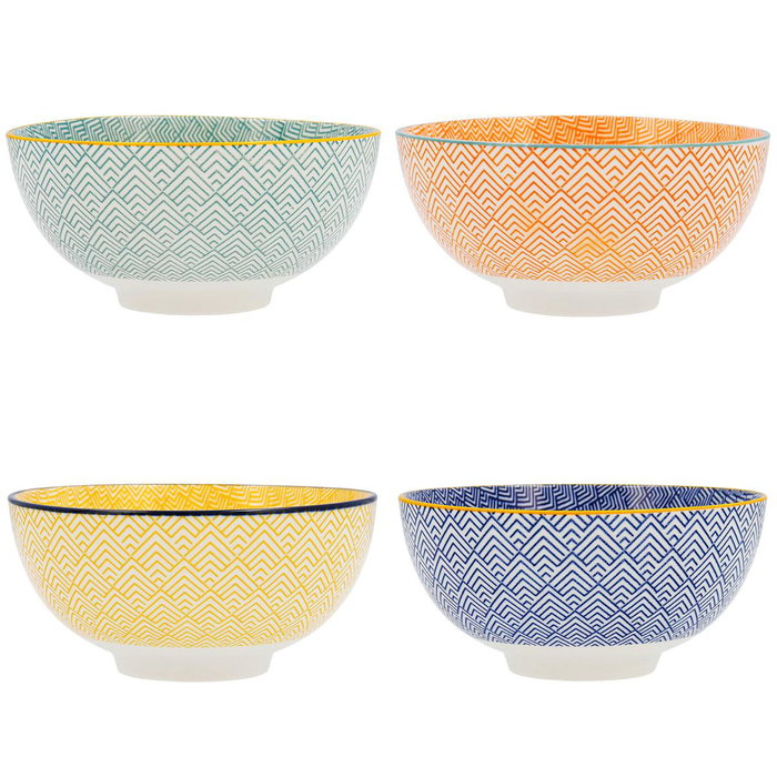 Quid Bol Pippa Porcelaine 15x15x7,3 cm Multicolor Brillant Quid Bol Pippa Porcelaine 15x15x7,3 cm Multicolor Brillant