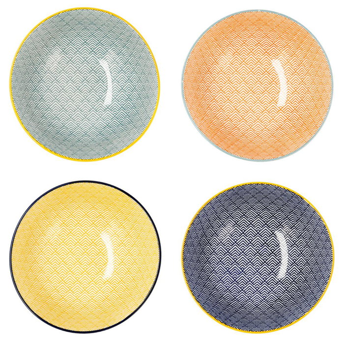 Quid Bol Pippa Porcelaine 15x15x7,3 cm Multicolor Brillant Quid Bol Pippa Porcelaine 15x15x7,3 cm Multicolor Brillant