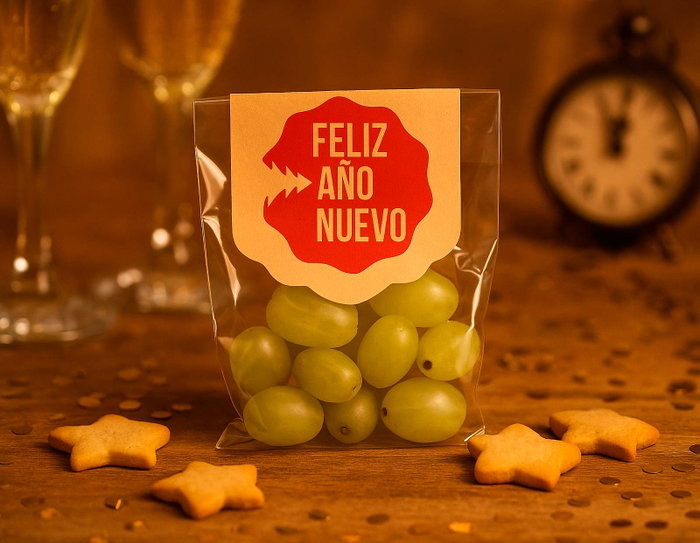 Innspiro Kit 3 Tampons Bois et 1 Encre Rouge 'Navidad Regalos y Compartir'
