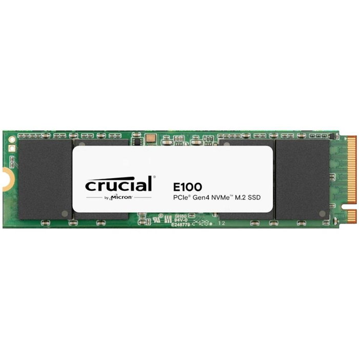 Crucial E100 SSD interne 480 Go M.2 2280 NVMe PCIe Gen 4.0 Crucial E100 SSD interne 480 Go M.2 2280 NVMe PCIe Gen 4.0