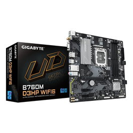 Gigabyte B760M D3HP WIFI6 Carte mère micro ATX Socket LGA 1700 DDR5 PCIe 4.0 Wi-Fi 6 Bluetooth 5.3