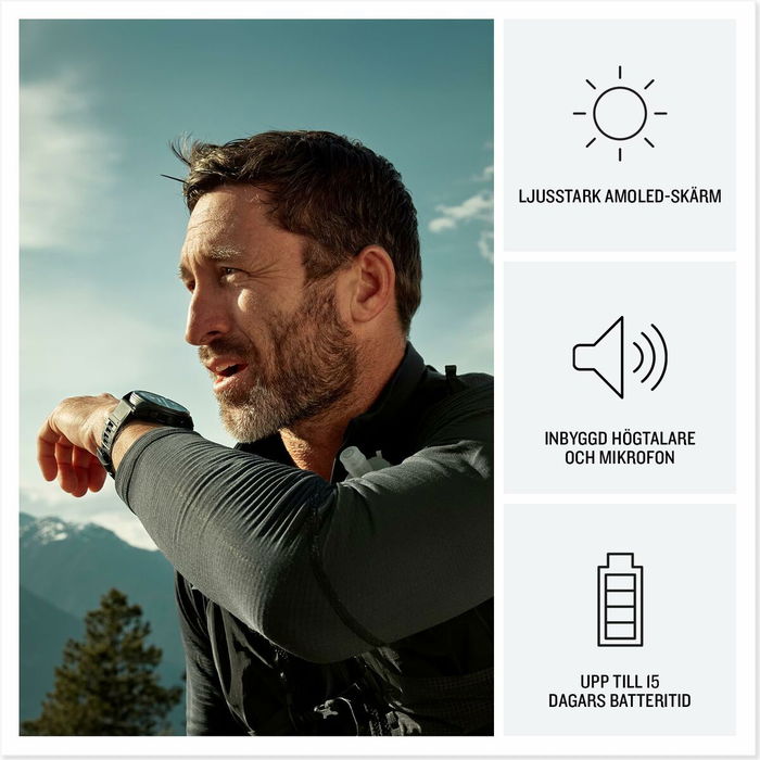 Montre intelligente GARMIN fenix 8 Pro Noir Gris Graphite 1,4"