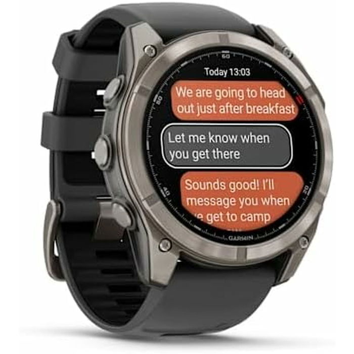 Montre intelligente GARMIN fenix 8 Pro Noir Gris Graphite 1,4"