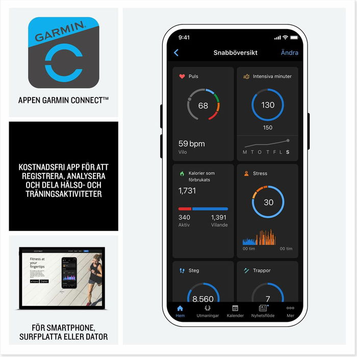 Montre intelligente GARMIN fenix 8 Pro Noir Gris Graphite 1,4"