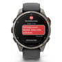 Montre intelligente GARMIN fenix 8 Pro Noir Gris Graphite 1,4"