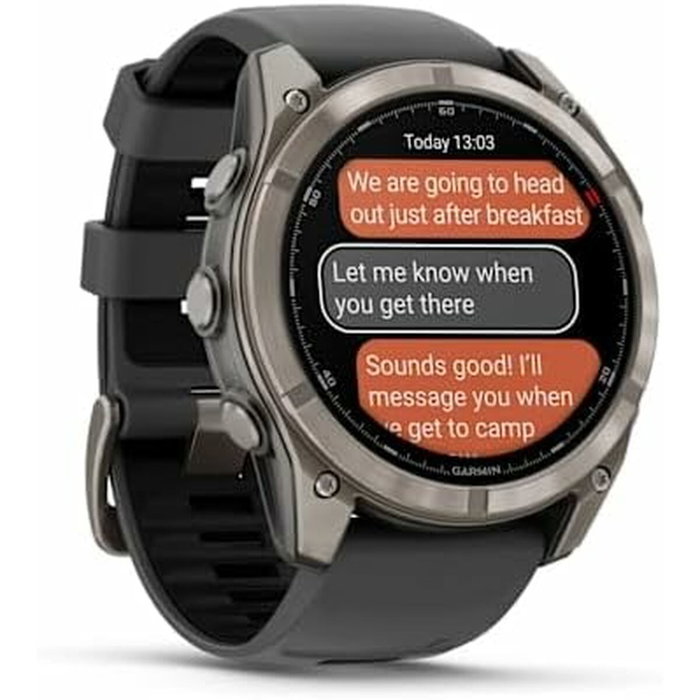 Montre intelligente GARMIN fenix 8 Pro Noir Gris Graphite 1,4"