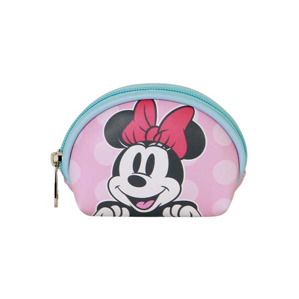 Karactermania Portemonnaie Minnie Mouse à ruban occasion ovale 9x12x4,5 cm - Polièster - Rose - Recommandé à partir de 36 mois Karactermania Portemonnaie Minnie Mouse à ruban occasion ovale 9x12x4,5 cm - Polièster - Rose - Recommandé à partir de 36 mois