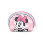 Karactermania Portemonnaie Minnie Mouse à ruban occasion ovale 9x12x4,5 cm - Polièster - Rose - Recommandé à partir de 36 mois