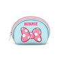 Karactermania Portemonnaie Minnie Mouse à ruban occasion ovale 9x12x4,5 cm - Polièster - Rose - Recommandé à partir de 36 mois