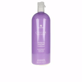 Alterna CACHEmire MULTIPLYING VOLUME Revitalisant Pour Cheveux Fins, 1000 ml, Volume, Densité, Brillance, Extrait de Caviar