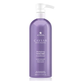 Alterna CACHEmire MULTIPLYING VOLUME Revitalisant Pour Cheveux Fins, 1000 ml, Volume, Densité, Brillance, Extrait de Caviar