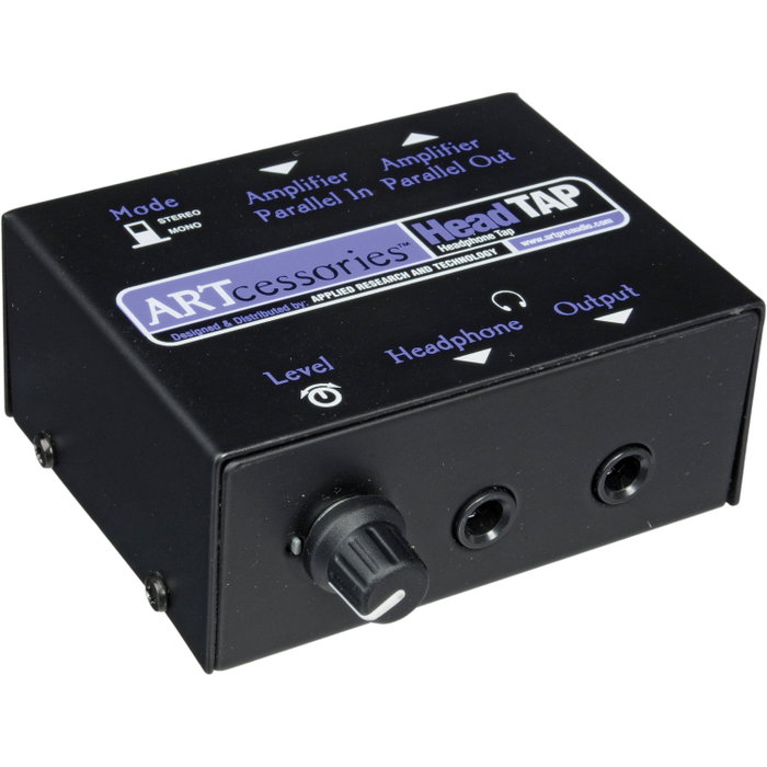 ART HeadTAP Répartiteur Passif pour Casque avec Contrôle de Volume pour Moniteur de Scène ART HeadTAP Répartiteur Passif pour Casque avec Contrôle de Volume pour Moniteur de Scène