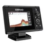 Simrad Cruise 5 - Combiné Sondeur GPS avec transducteur 83/200kHz XDCR, écran LCD tactile 7 pouces, cartes et navigation mondiale incluses