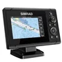 Simrad Cruise 5 - Combiné Sondeur GPS avec transducteur 83/200kHz XDCR, écran LCD tactile 7 pouces, cartes et navigation mondiale incluses