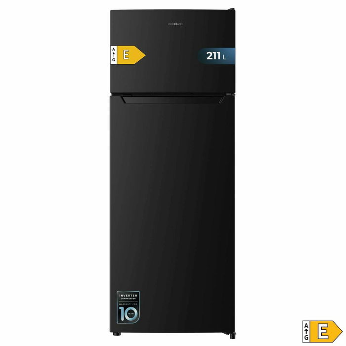 Réfrigérateur Combiné Cecotec Bolero CoolMarket 2D 211 Noir 211 l 143 CM