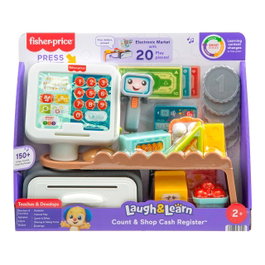 Fisher-Price Caisse Enregistrée avec Chansons, Sons et Accessoires