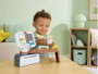 Fisher-Price Caisse Enregistreuse Interactive avec Sons, Chansons et Accessoires - Jouet pour Enfants à partir de 2 ans - Dimensions 25x33x9 cm