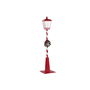 Lampadaire DKD Home Decor Blanc Rouge Métal 30 x 30 x 180 cm
