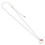 The Carat Shop Collier Hello Kitty avec pendentif en métal doré et cristaux