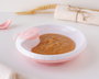 KioKids - Assiette thermique bébé avec ventouse antivol basculante, maintient la température des aliments, rose, dès 4 mois