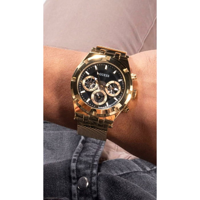 Guess GW0582G2 - Montre Homme Dorée