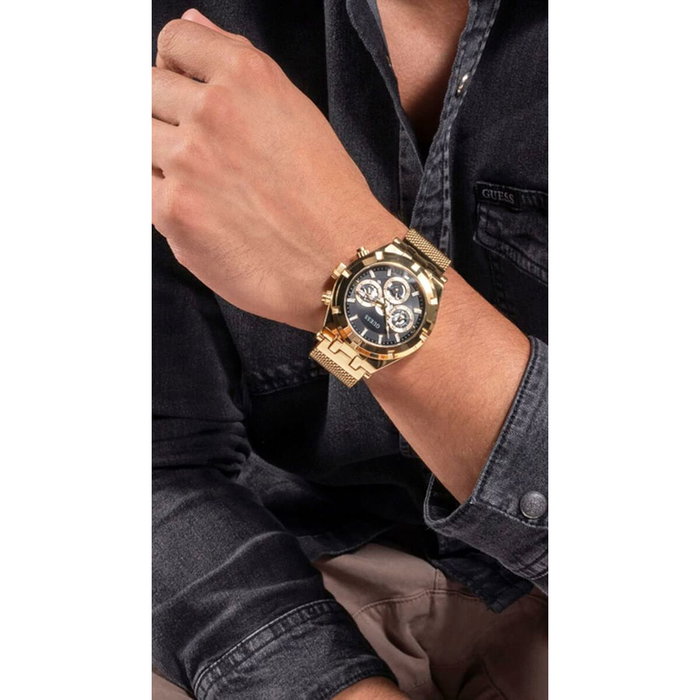 Guess GW0582G2 - Montre Homme Dorée
