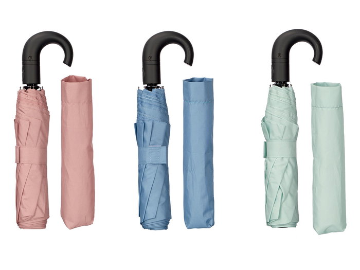 Parapluie Pliant Courbe Automatique Pastel - 58 cm - Fibre de verre - Arte Regal (Set de 16)