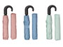 Parapluie Pliant Courbe Automatique Pastel - 58 cm - Fibre de verre - Arte Regal (Set de 16)