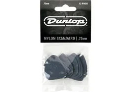 DUNLOP Pack de 12 Médiators Nylon Standard 0,73mm