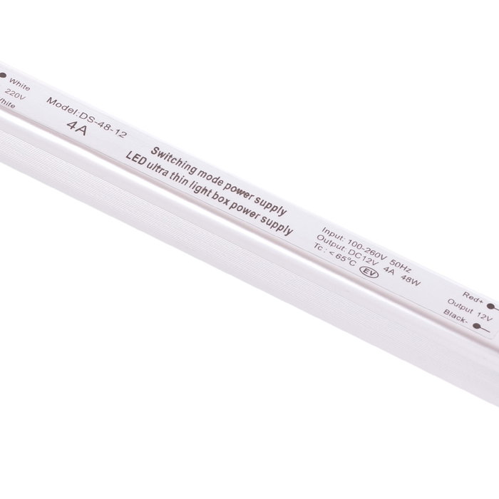 Transformateur LED Ultrafin 48W 12VDC 110V-220V/AC IP20 Transformateur LED Ultrafin 48W 12VDC 110V-220V/AC IP20