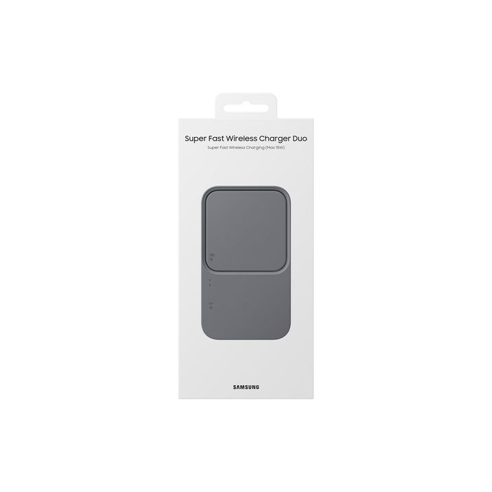 Samsung Chargeur duo sans fil rapide 15W EP-P5400 Noir Samsung Chargeur duo sans fil rapide 15W EP-P5400 Noir