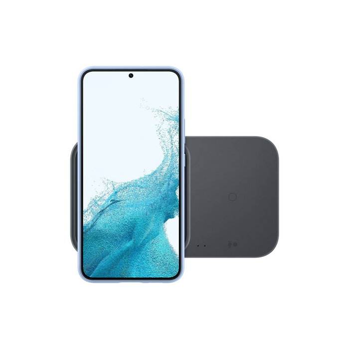 Samsung Chargeur duo sans fil rapide 15W EP-P5400 Noir Samsung Chargeur duo sans fil rapide 15W EP-P5400 Noir