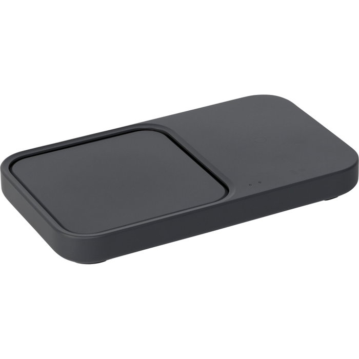 Samsung Chargeur duo sans fil rapide 15W Pad Induction Noir Samsung Chargeur duo sans fil rapide 15W Pad Induction Noir