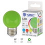 GSC Evolution Ampoule LED sphérique 1W E27 Verte