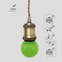 GSC Evolution Ampoule LED sphérique 1W E27 Verte