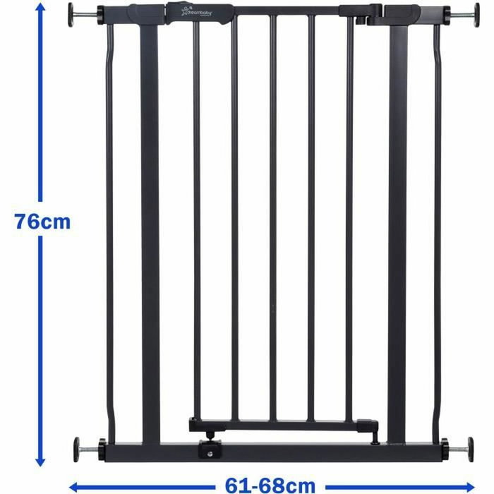 Dreambaby Barrière de sécurité Ava Slimline, Anthracite, 61-68 cm Dreambaby Barrière de sécurité Ava Slimline, Anthracite, 61-68 cm
